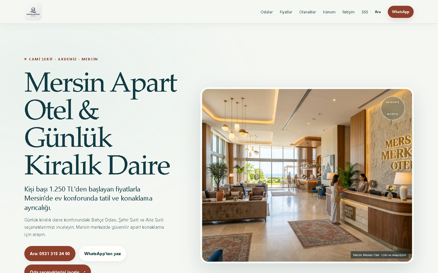Mersin Merkez Otel